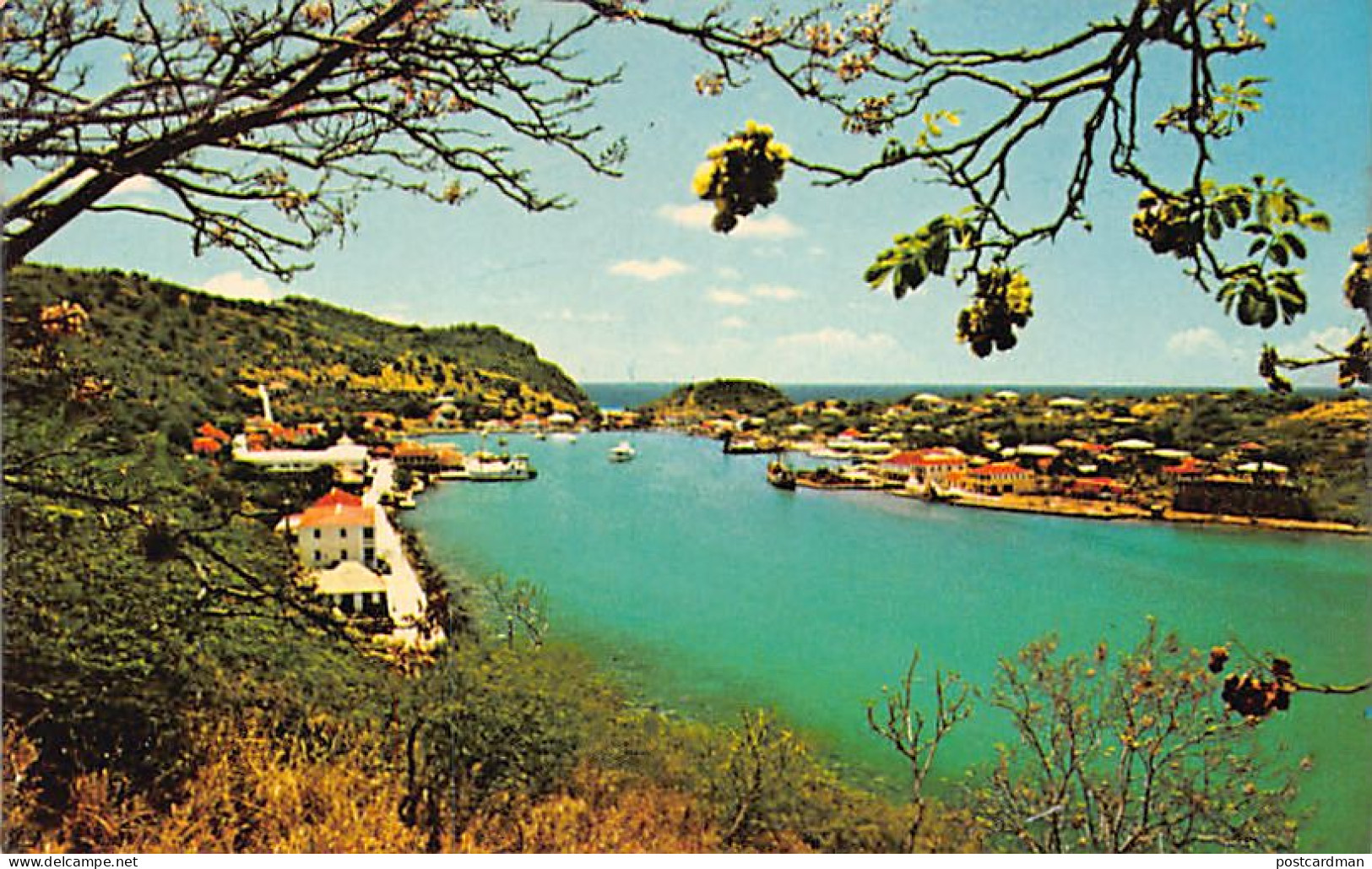 Guadeloupe - Saint Barthelemy - GUSTAVIA - Le port - Publ. R. Neville Davis