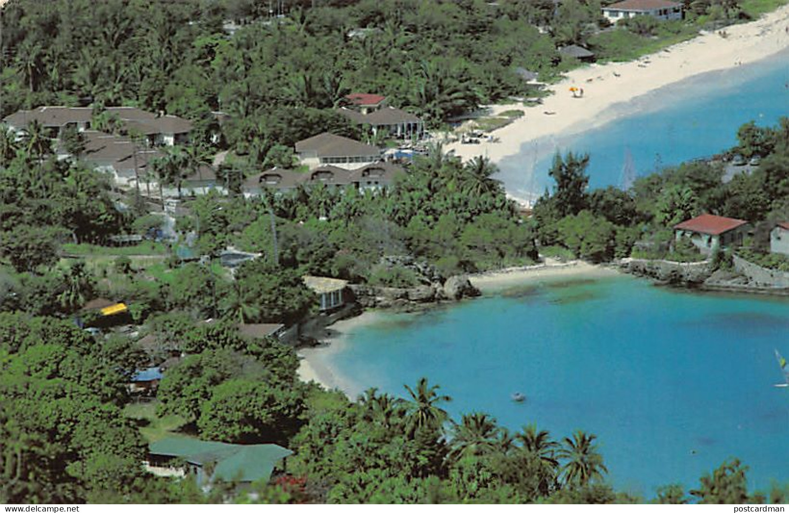 Guadeloupe - Saint Barthelemy - Hôtel Filao Beach - Baie de Saint-Jean - Publ. RCS Postcards