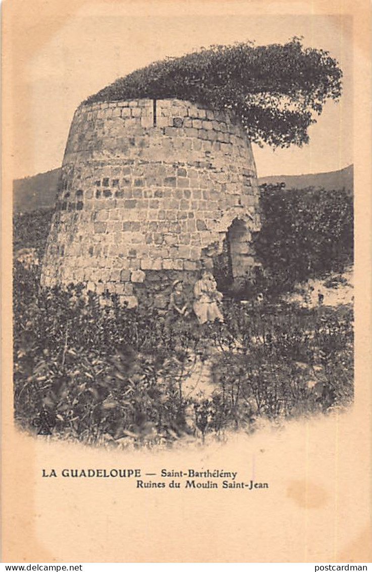 Guadeloupe - SAINT BARTHÉLÉMY - Ruines du moulin Saint-Jean - Ed. Charles Colas & Cie