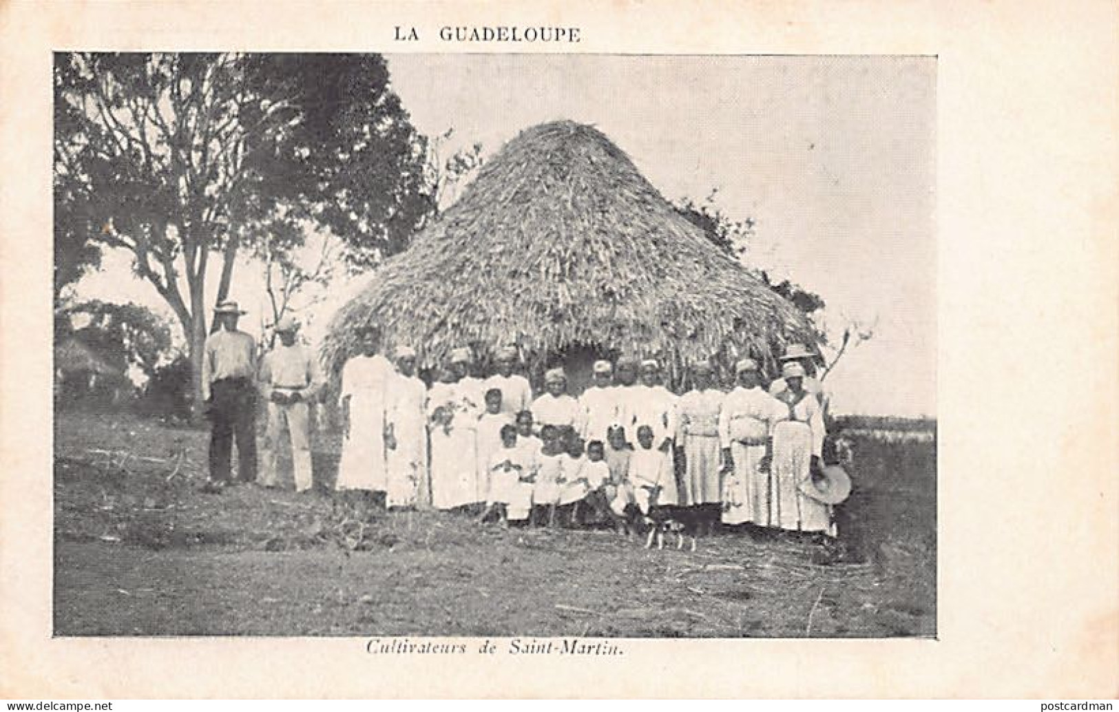 Guadeloupe - SAINT MARTIN - Cultivateurs - Ed. inconnu.