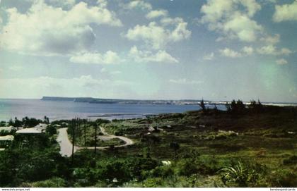 Guam, Orote Point Udall, Panorama (1960s) Micronesia Postcard (1)