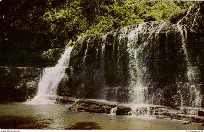 Guam, Talofoto Falls, Ugum River (1960s) Micronesia Postcard