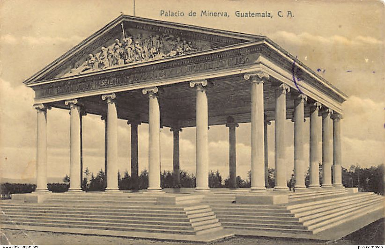 Guatemala - CIUADAD GUATEMALA - Palacio de Minerva - Ed. Valdeavellano & Co. 462