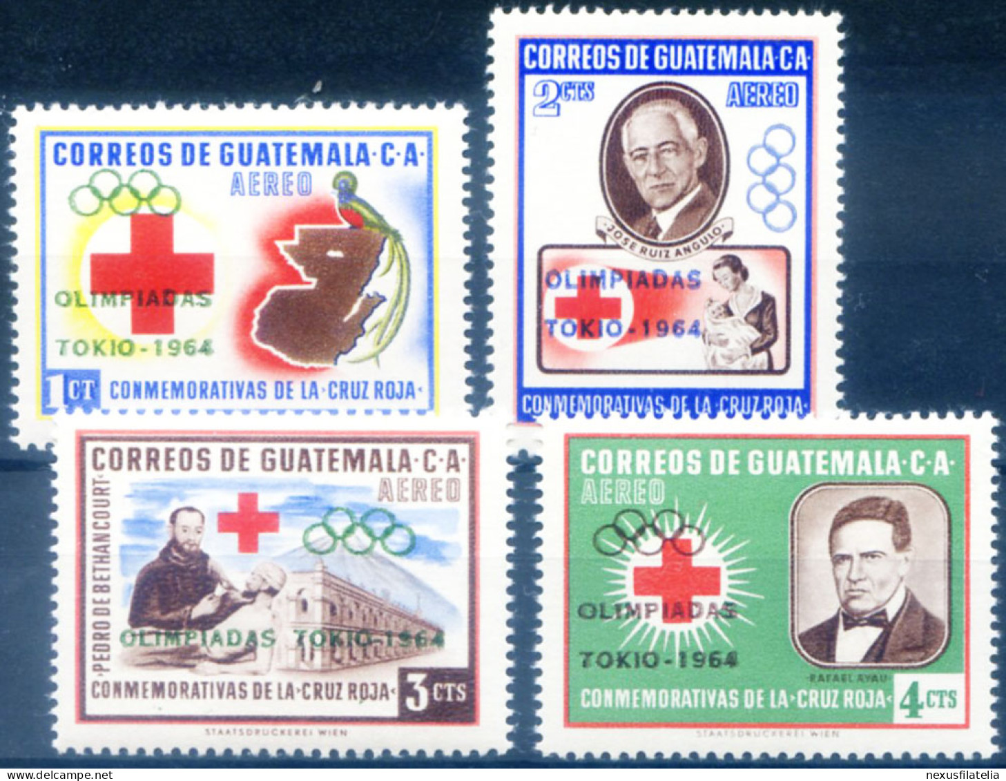 Guatemala. Sport. Olimpiadi Tokyo 1964.