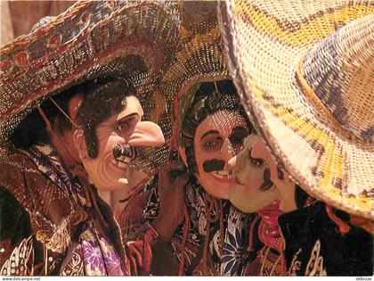 Carte Postale - Guatemala - Chichicastenango - Santo tomas guatemala c a danza de los mexicanos - Masques - CPM - Voir S