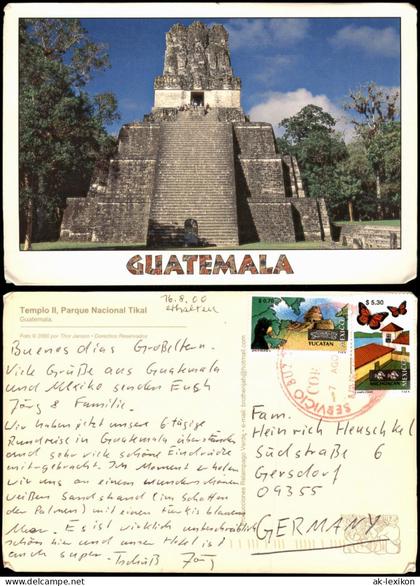 Guatemala Allgemein Templo II, Parque Nacional Tikal Guatemala 2000