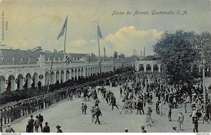 Guatemala - CIUADAD GUATEMALA - Plaza de Armas - Ed. Valdeavellano & Co.