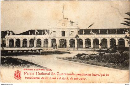PC GUATEMALA, PALAIS NATIONAL DE GUATEMALA, Vintage Postcard (b59712)