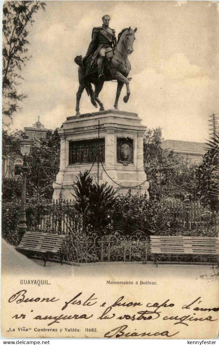 Guayaquil - Monumento a Bolivar - Ecuador