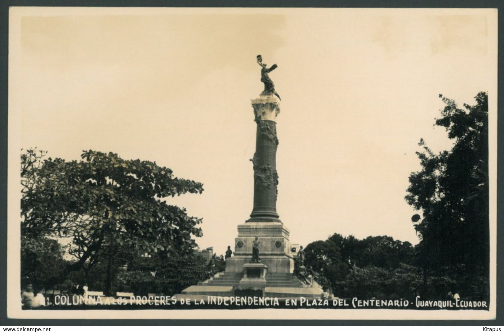 GUAYAQUIL vintage postcard Ecuador