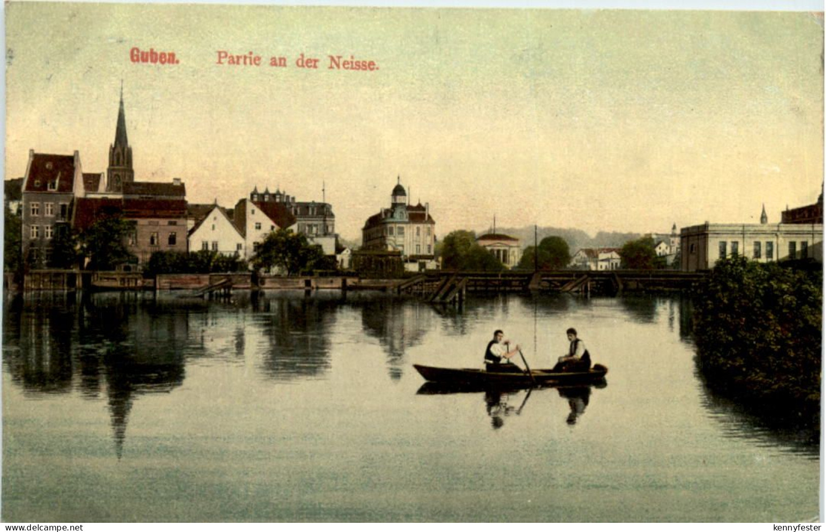 Guben, Partie an der Neisse