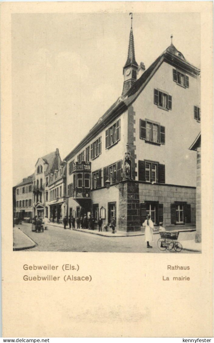 Guebwiller - Gebweiler - Rathaus