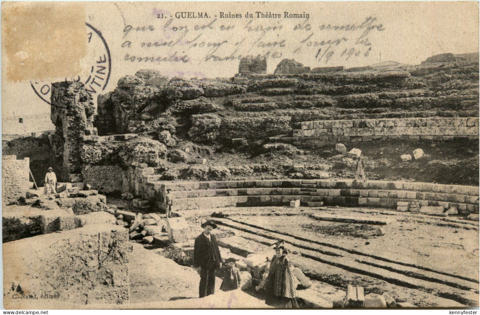 Guelma, Ruines du Theatre Romain