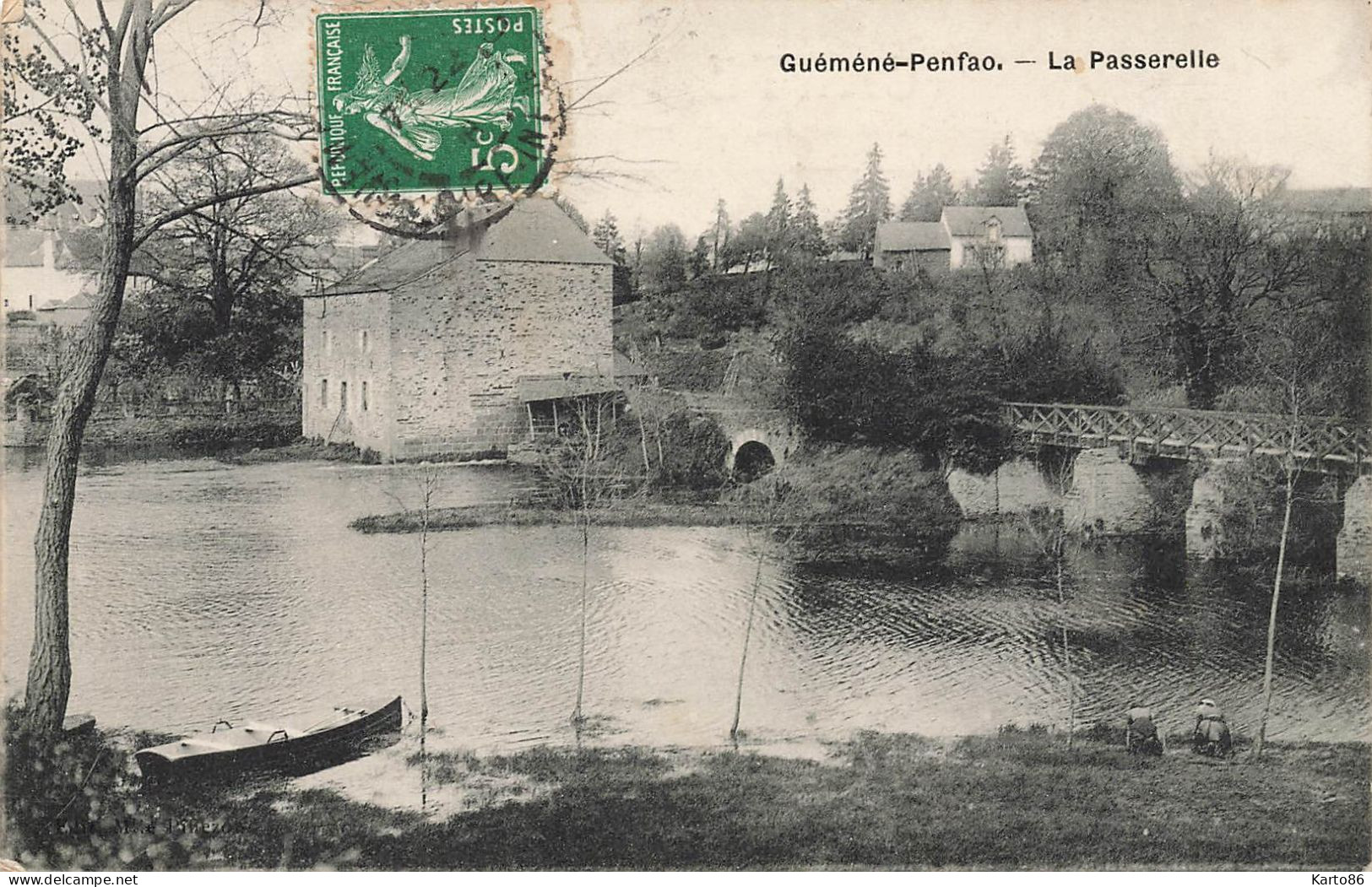 guémené penfao * pont , passerelle * lavoir laveuses