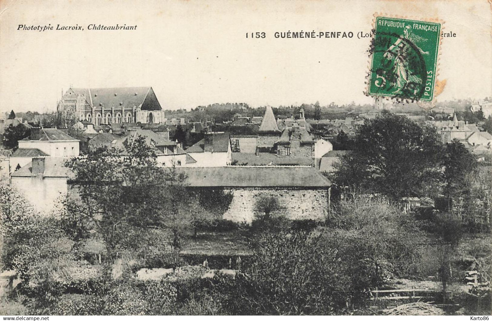 guémené penfao * vue générale du village