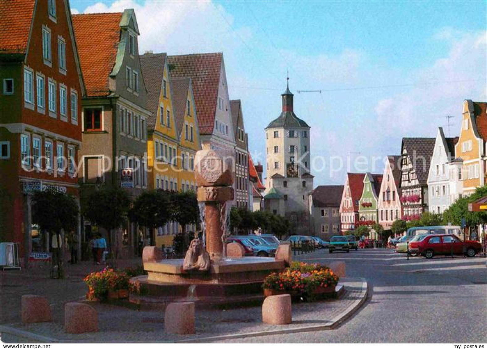 Guenzburg Bayern Marktplatz