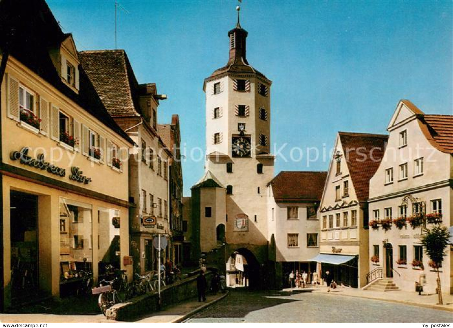 Guenzburg Bayern Zentrum Stadttor