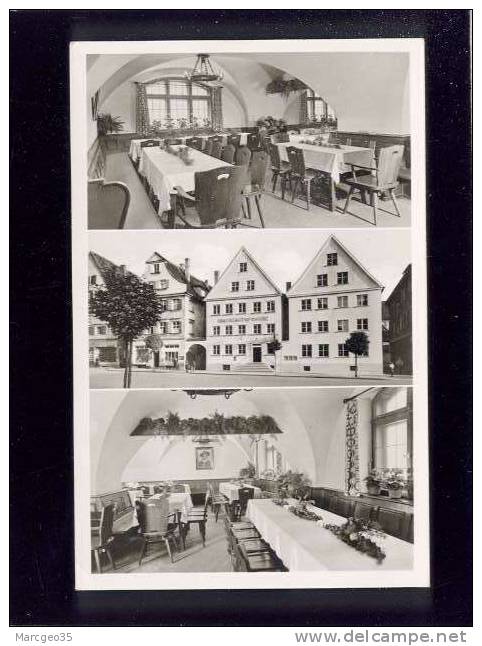 guenzburg brauereigaststatte " zur münz" 3 vues édit.w.fellerer