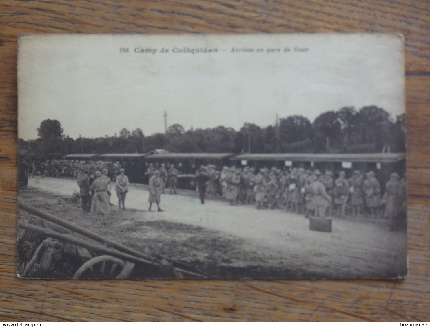 GUER COETQUIDAN (56) ARRIVEE EN GARE DE GUER