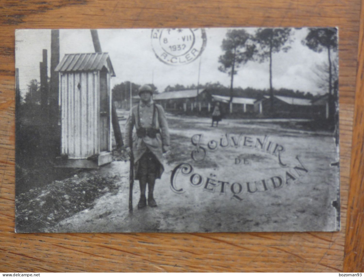 GUER COETQUIDAN (56)  SOUVENIR DU CAMP DE COETQUIDAN