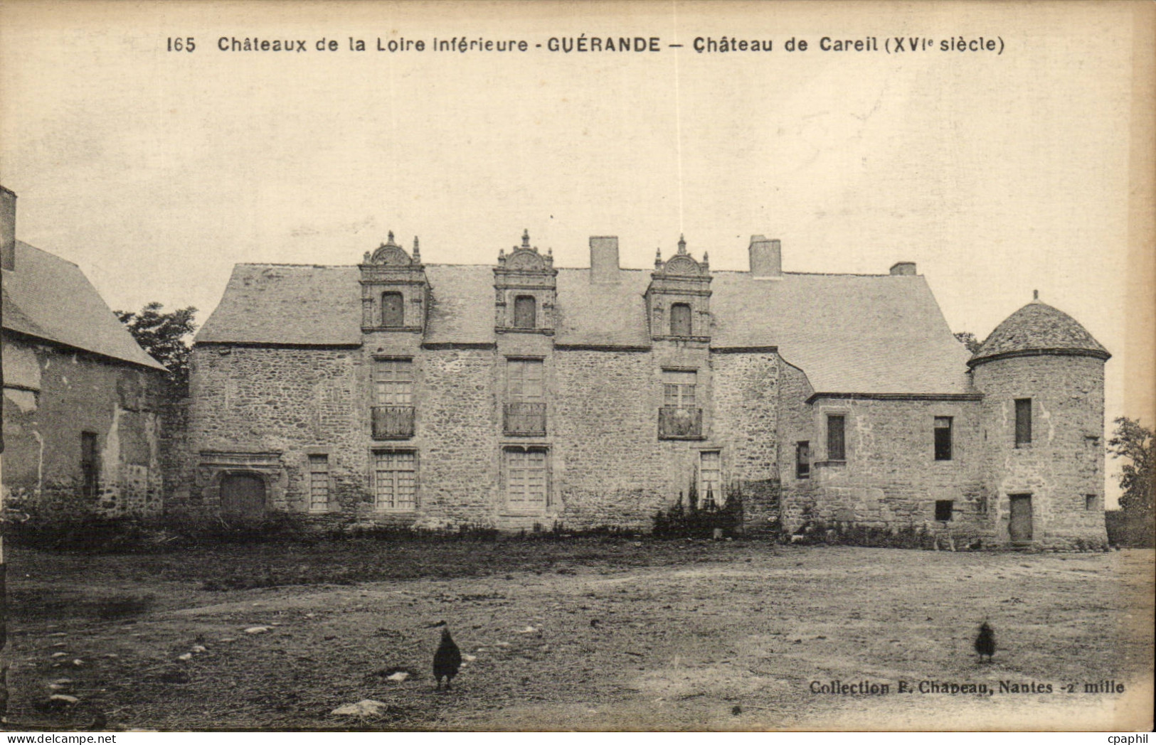 Guerande - Chateau de Careil - XV siecle - CPA