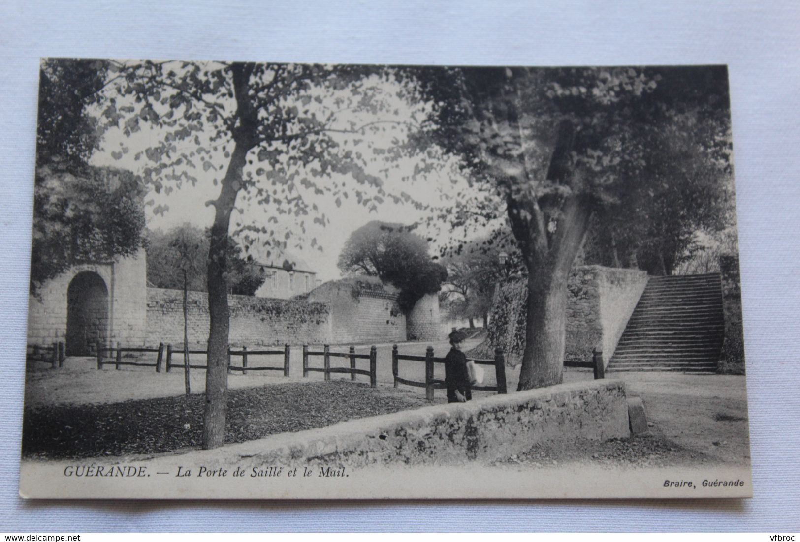 Guérande, la porte de Saillé et le Mail, Loire atlantique 44