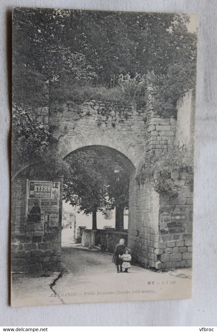 Guérande, porte Bizienne, façade intérieure, Loire atlantique 44