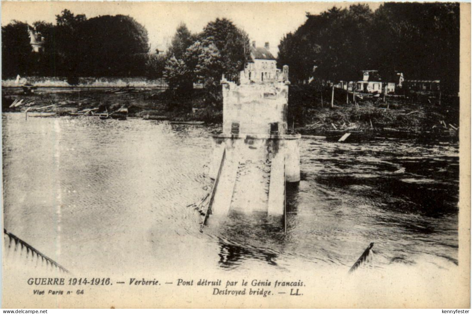 Guerre 1914-1916 - Verberie