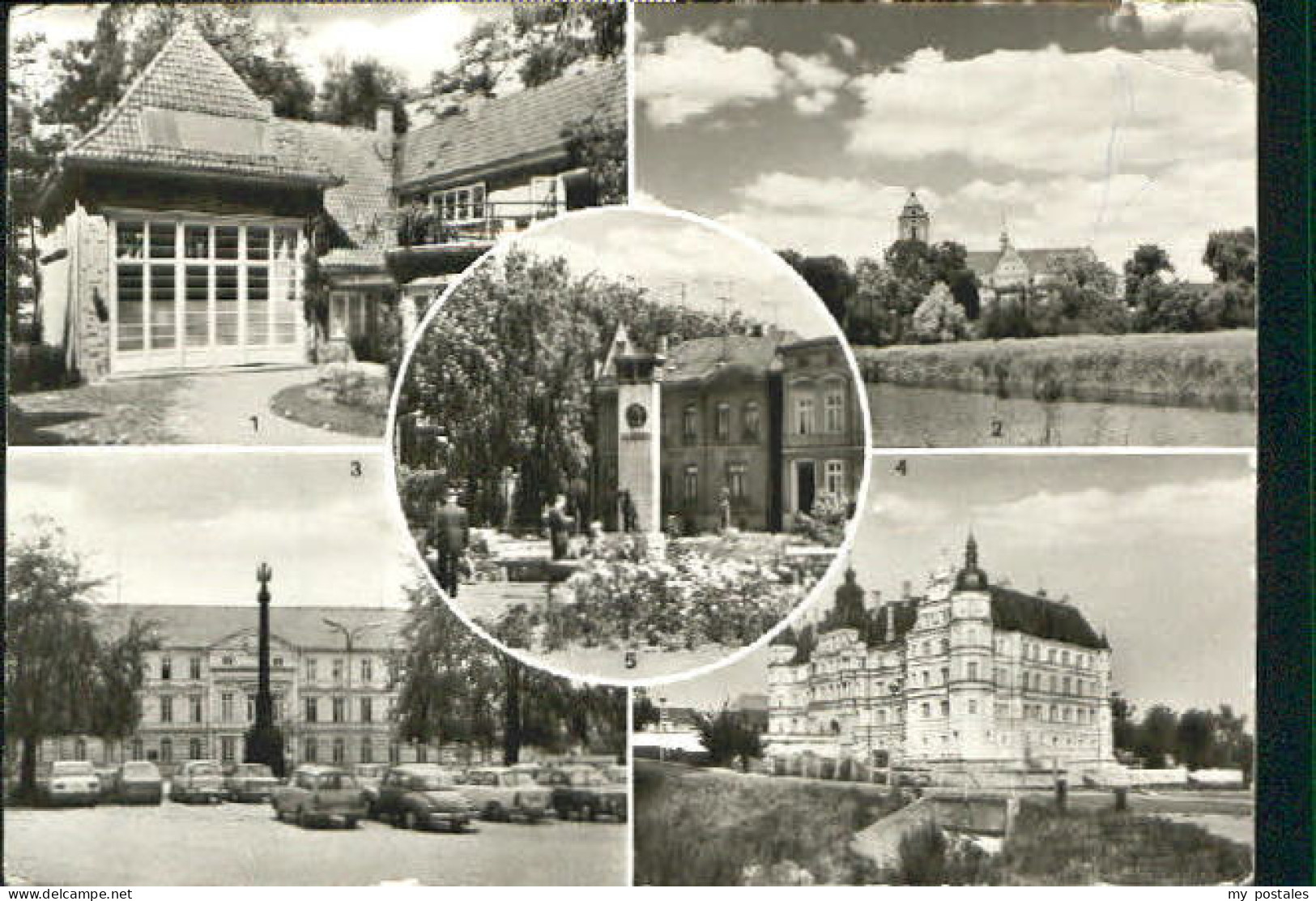Guestrow Mecklenburg Vorpommern Guestrow Gedenkstaette Dom Platz Schloss x 1962