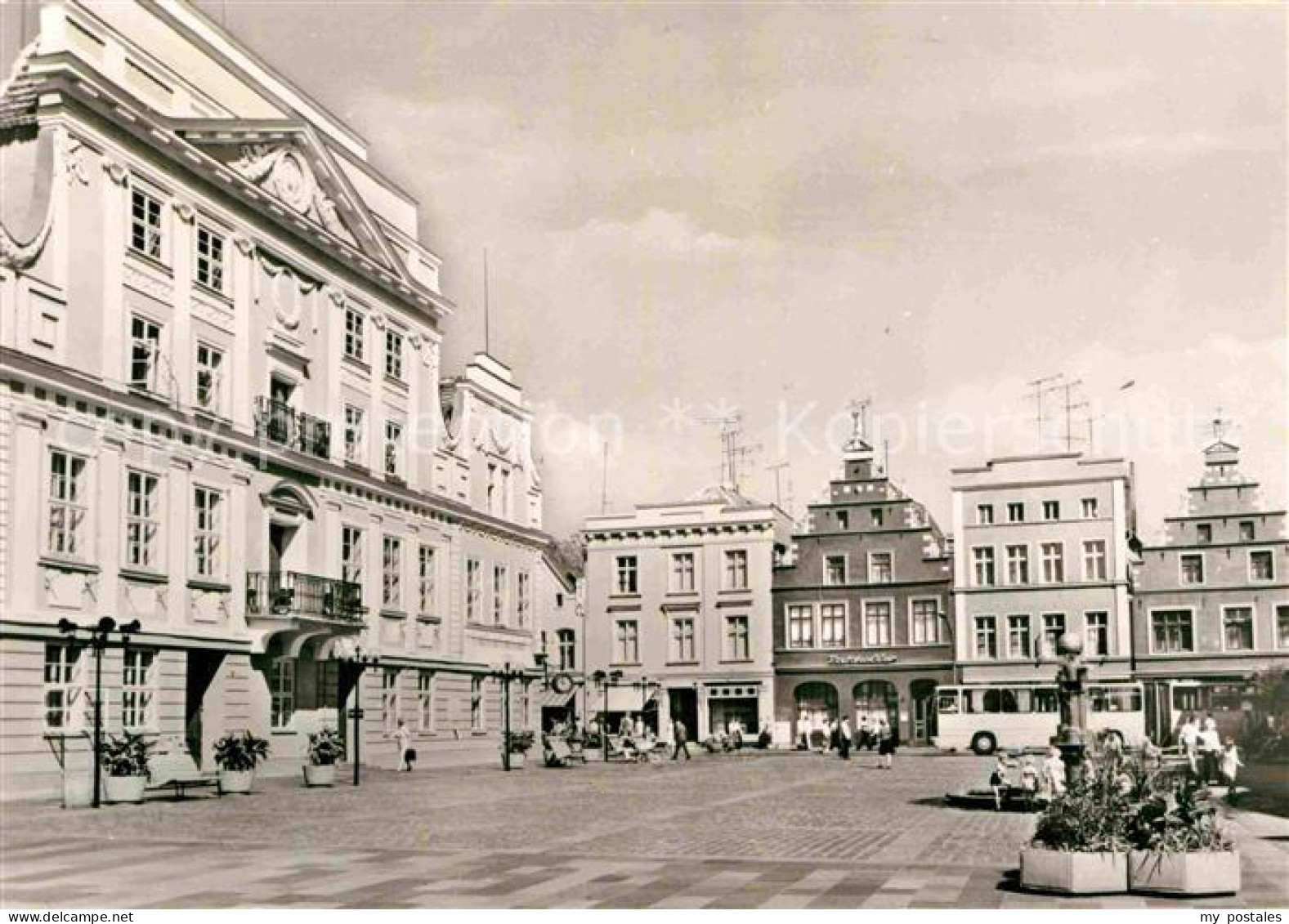 Guestrow Mecklenburg Vorpommern Marktplatz