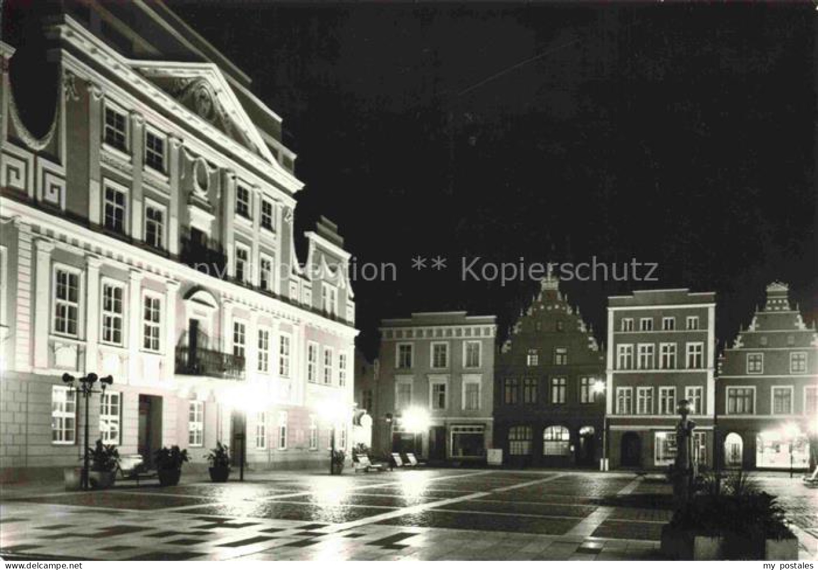Guestrow Mecklenburg Vorpommern Marktplatz