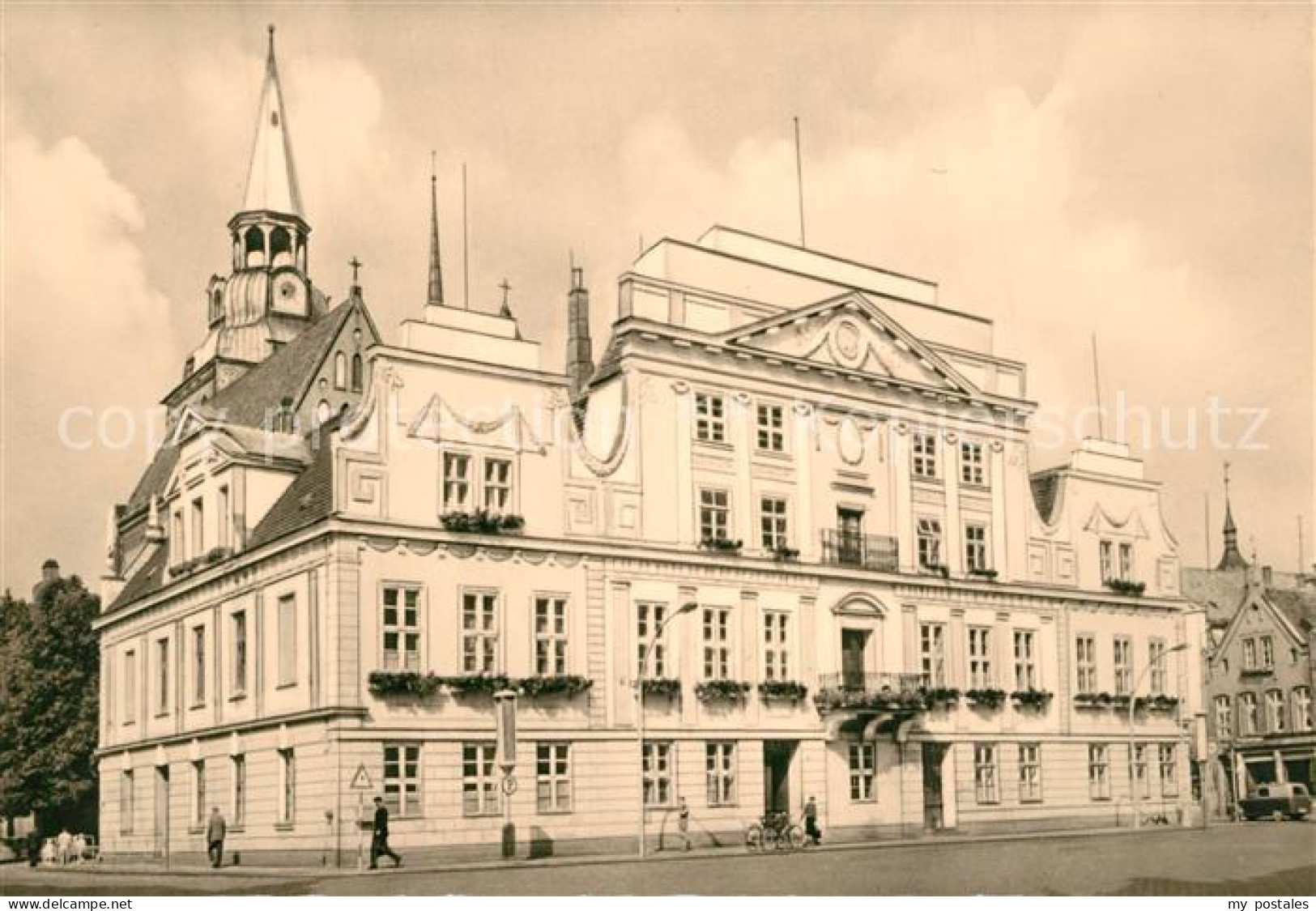 Guestrow Mecklenburg Vorpommern Rathaus
