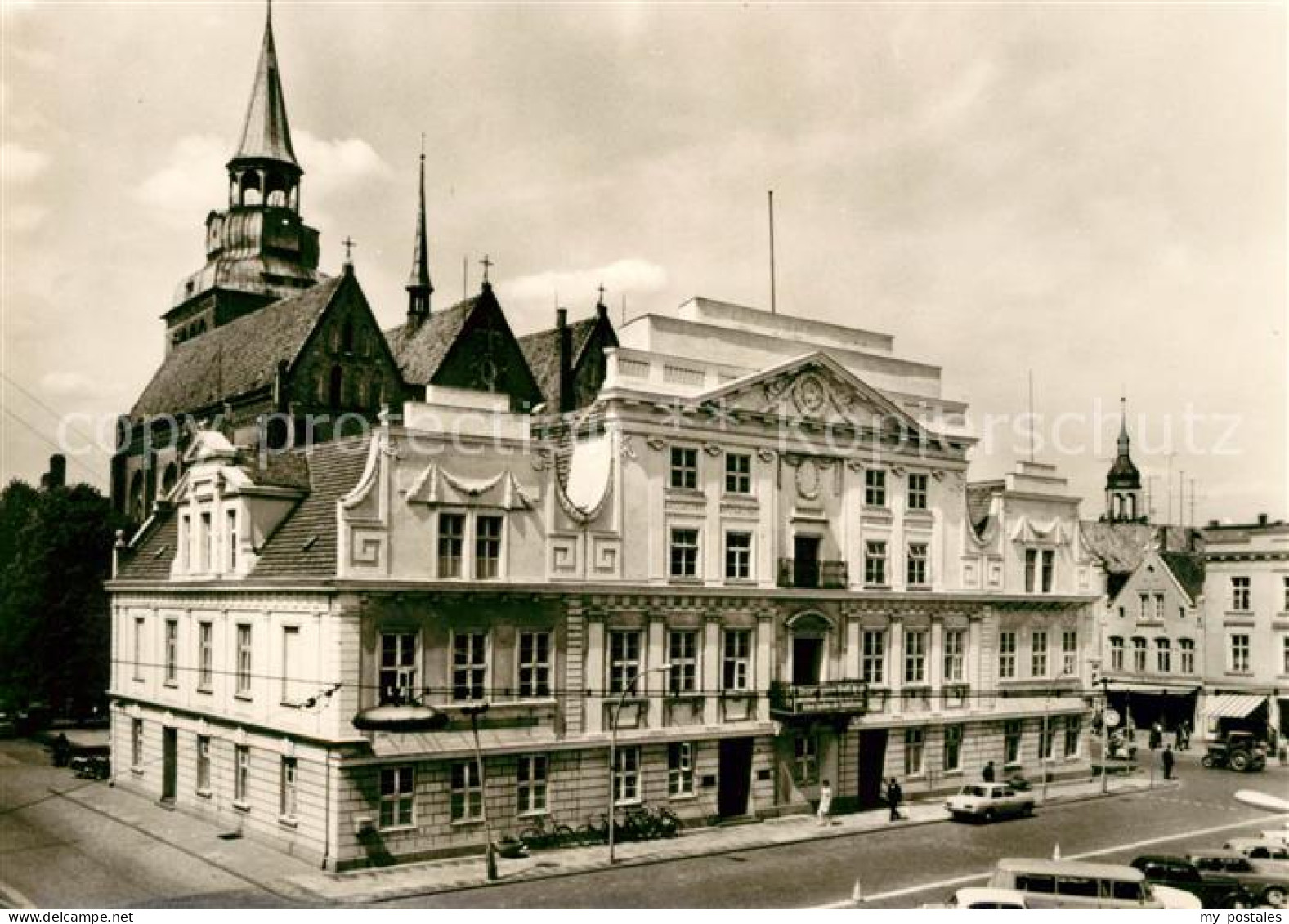 Guestrow Mecklenburg Vorpommern Rathaus