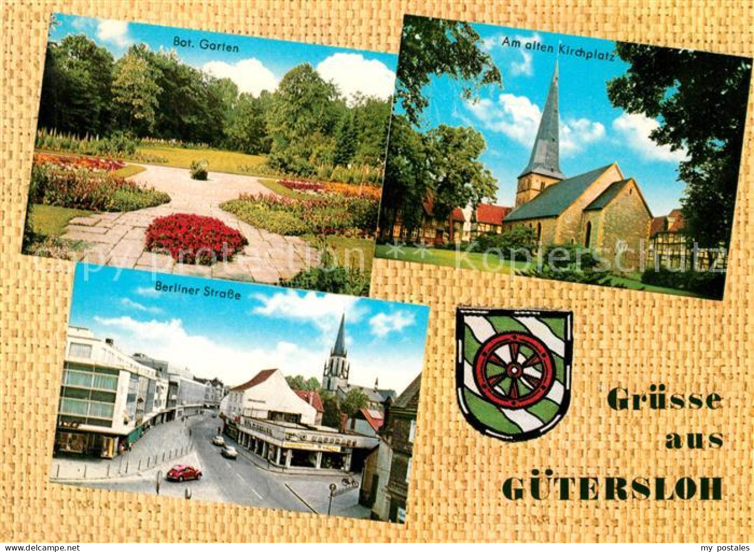 Guetersloh Berliner Strasse alte Kirchplatz