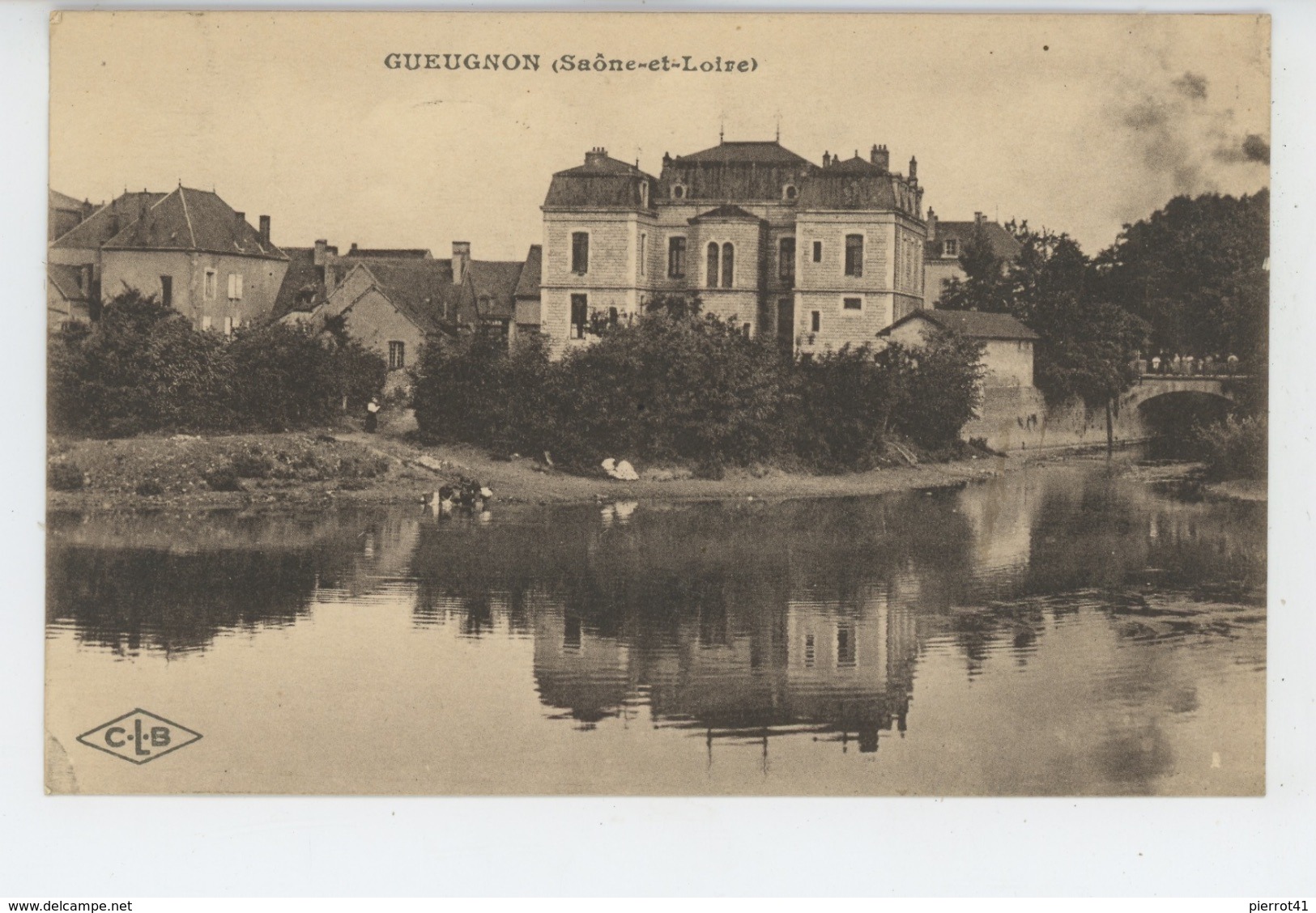 GUEUGNON (lavandières )