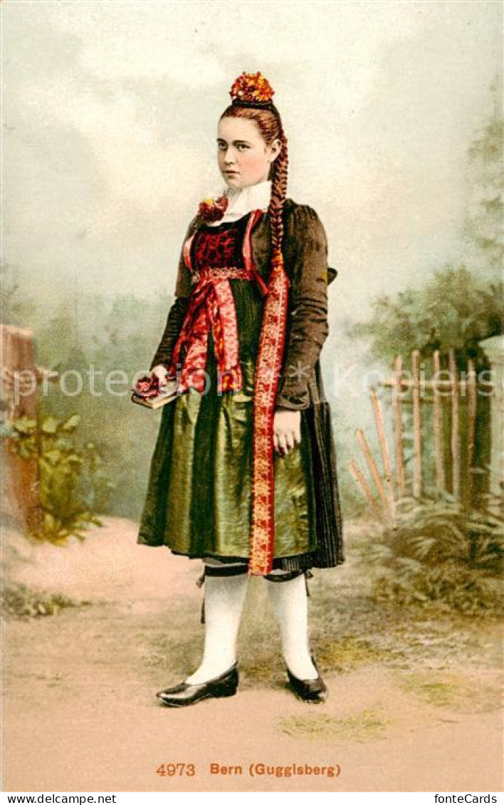 Guggisberg BE Frau vom Guggisberg