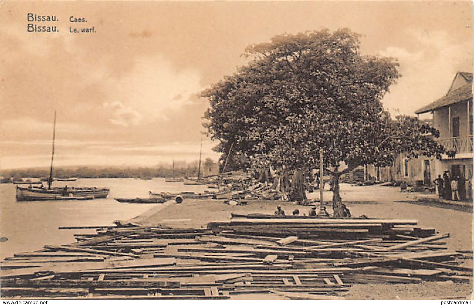Guinea Bissau - BISSAU - The wharf - Publ. unknown