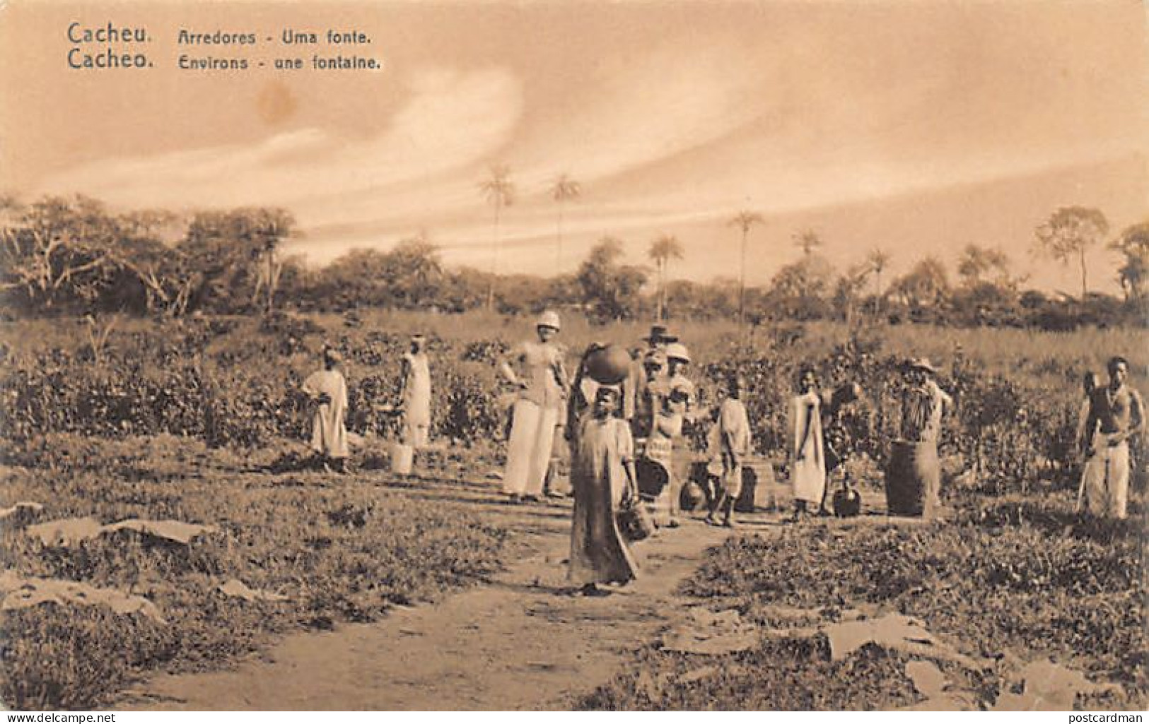 Guinea Bissau - CACHEU - Surroundings - A fountain - Publ. unknown