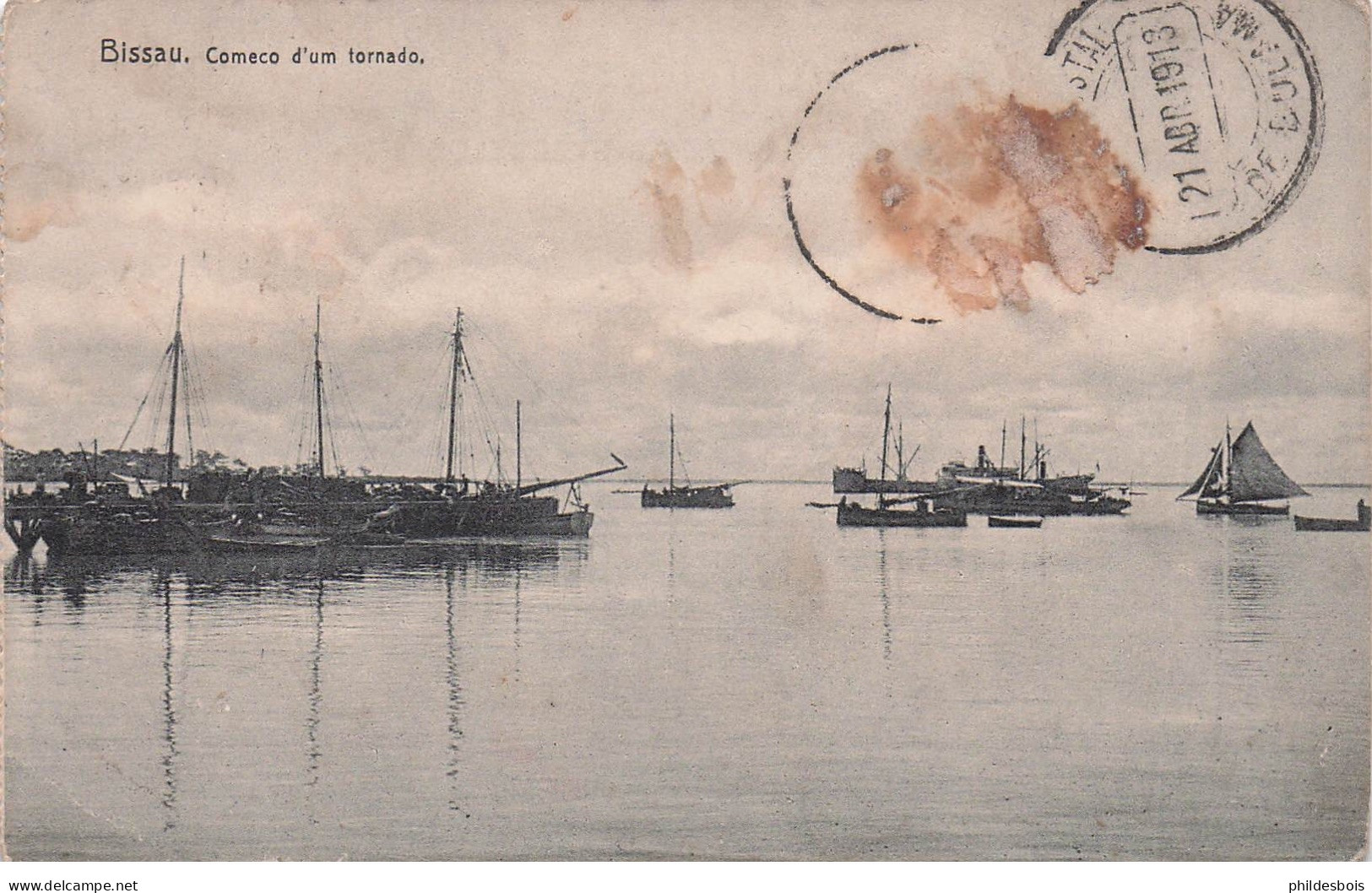 GUINEA   BISSAU  Comeco d'um tornado