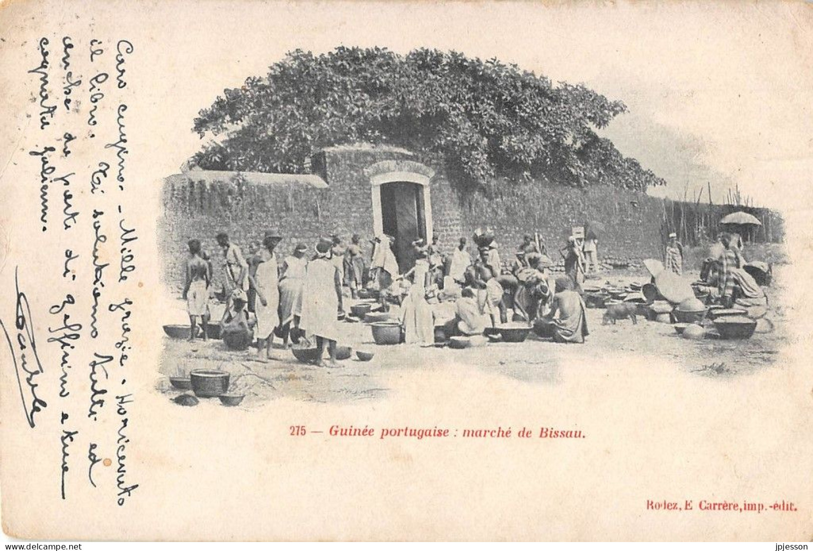 GUINEA-BISSAU - GUINEE PORTUGAISE - MARCHE DE BISSAU