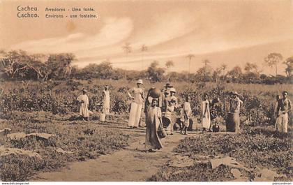 Guinea Bissau - CACHEU - Surroundings - A fountain - Publ. unknown