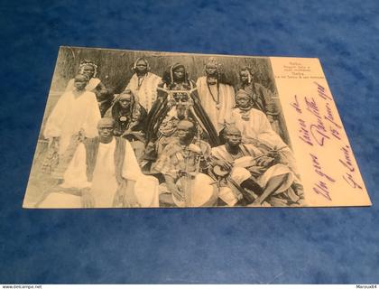 Guinéa Bissau CPA gêba le roi selou et ses femmes annee 1908