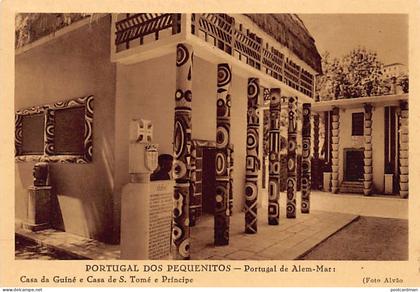 Guinea Bissau - House of Guinea and House of São Tomé and Príncipe - Portugal dos Pequenitos - Theme park in Coimbra, Po