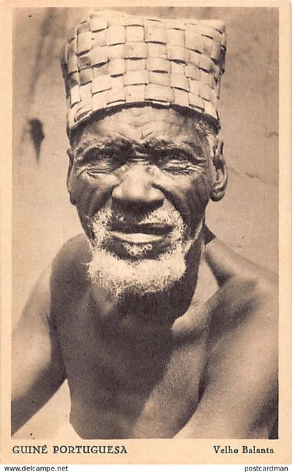 Guinea Bissau - Old Balanta people - Publ. Neogravura Lda.