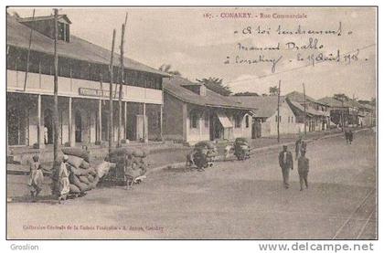 CONAKRY 167 RUE COMMERCIALE (ANIMATION) 1918