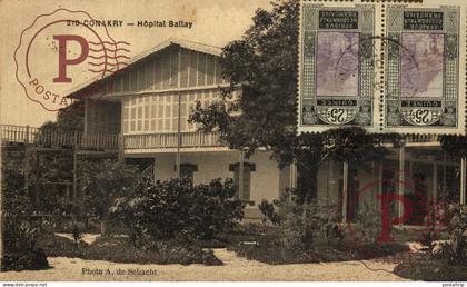 GUINEA. GUINEE FRANÇAISE. CONAKRY. Hôpital Ballay. HOSPITAL