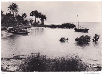 POSTAL DE GUINEA FRANCESA DE UNE PETITE CRIQUE EN GUINEE DEL AÑO 1960 (EDITIONS VINCENT)