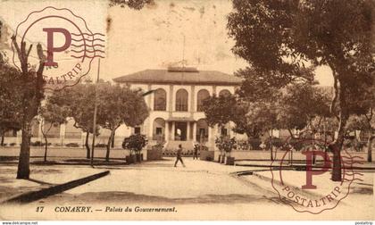GUINEA. GUINEE FRANÇAISE. CONAKRY PALAIS DU GOUVERNEMENT.