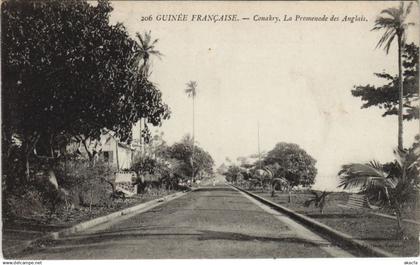 PC CONAKRY PROMENADE DES ANGLAIS FRENCH GUINEA (a28703)