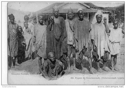 Guinée   Types de  Kouranssah     ( voir scan )